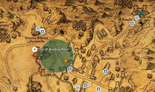 Medical Supply Crate Location on Map